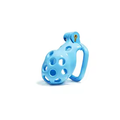 Blue Adder Chastity Cage - Small
