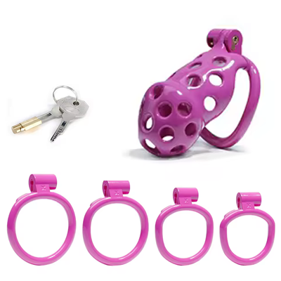 Purple Adder Chastity Cage - Standard