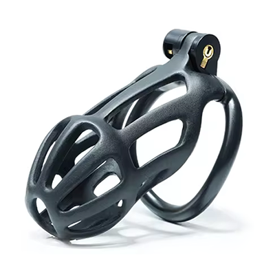 Black Python Chastity Cage - Standard