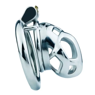 Metal Cobra Chastity Cage - Small