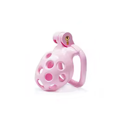 Pink Adder Chastity Cage - Nub