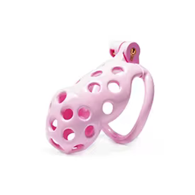 Pink Adder Chastity Cage - Standard