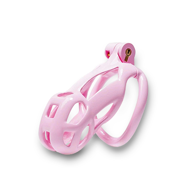 Pink Cobra Chastity Cage - Standard